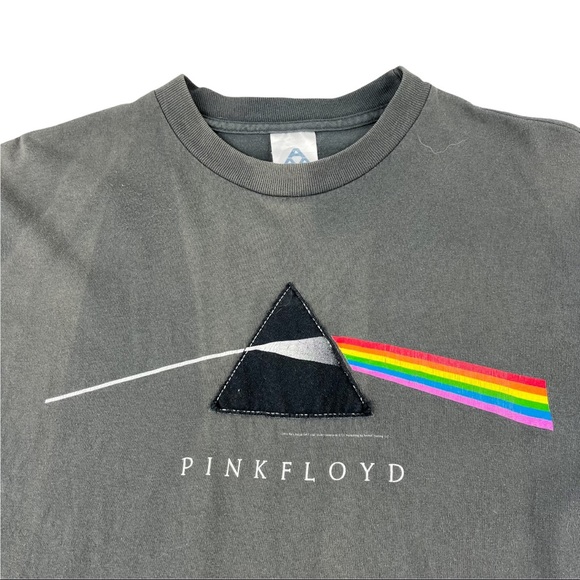 Alstyle Apparel Pink Floyd Band Dark Side of the Moon Prism T Shirt - Picture 2 of 4